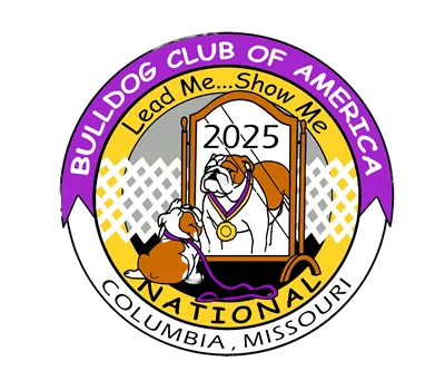 2025 Bulldog Club of America National Show Week Logo