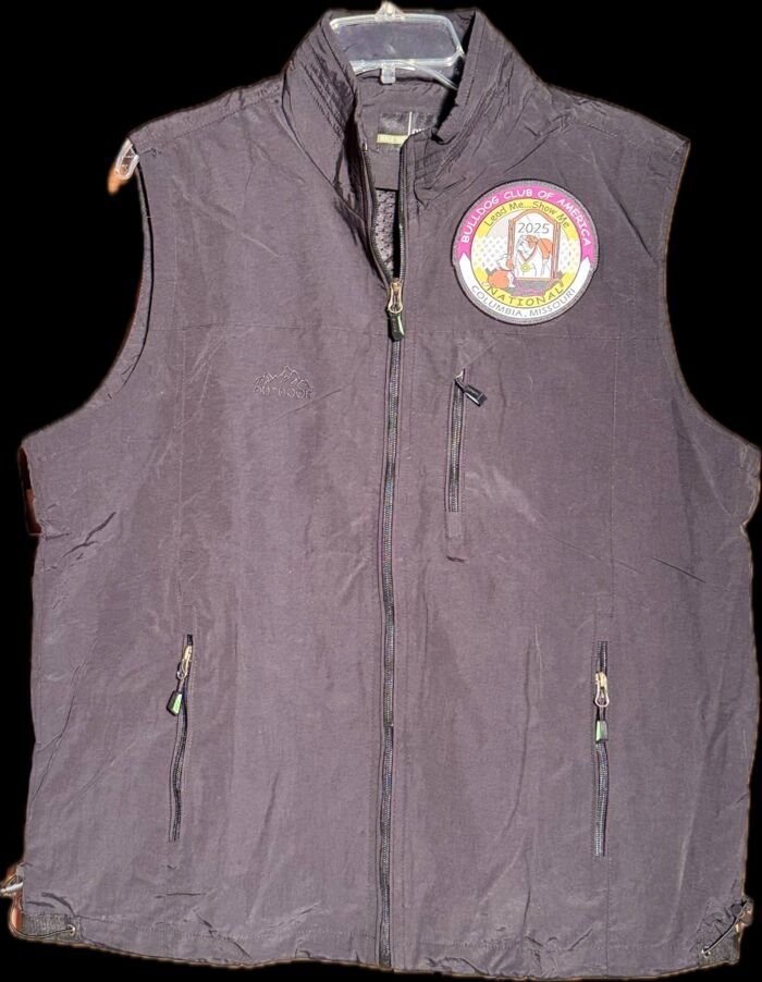 Windbreaker Vest Woven Patch
