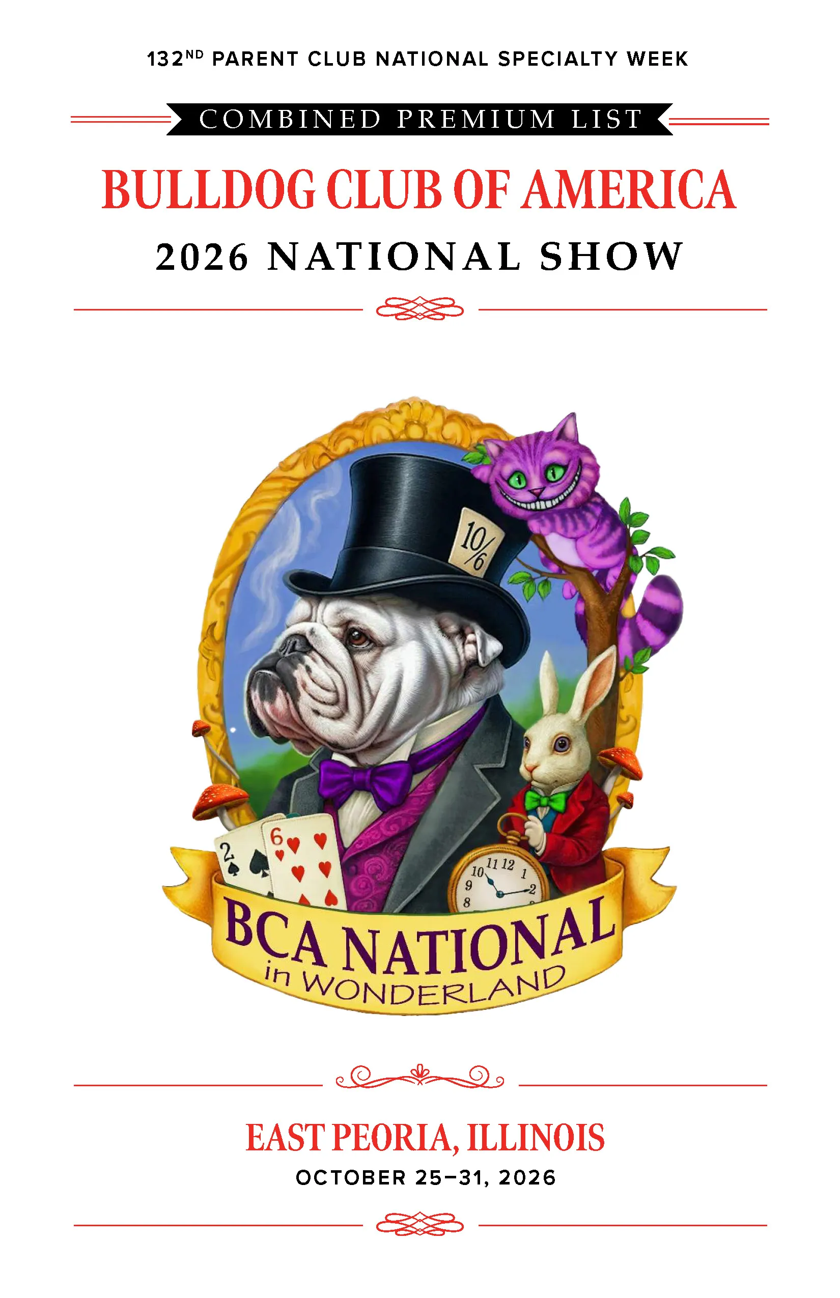 BCA National Premium List 2026 1