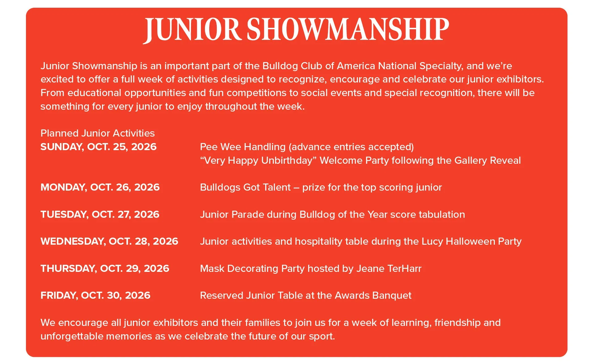 juniors